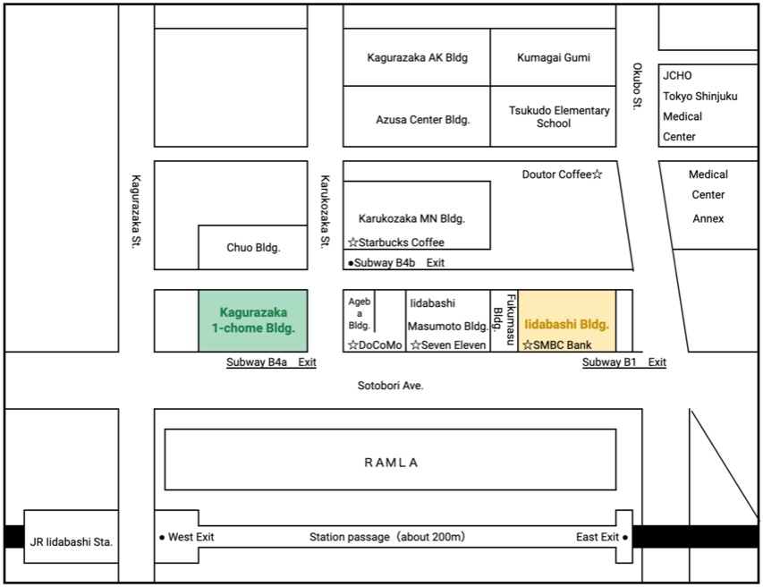 Map of APO offices